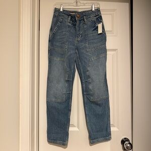 Anthropologie Pilcro The Wanderer Relaxed Jeans - size 27 medium denim